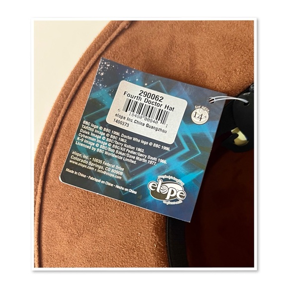 Dr. Who - Fourth Doctor Hat - Picture 10 of 11